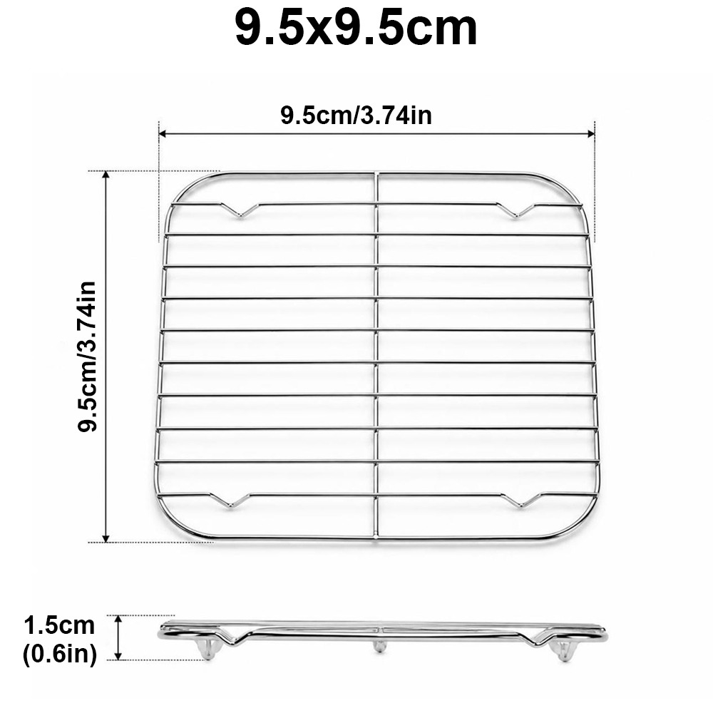 Kitchen Baking Rack - 304 Stainless Steel Cooking Rack With