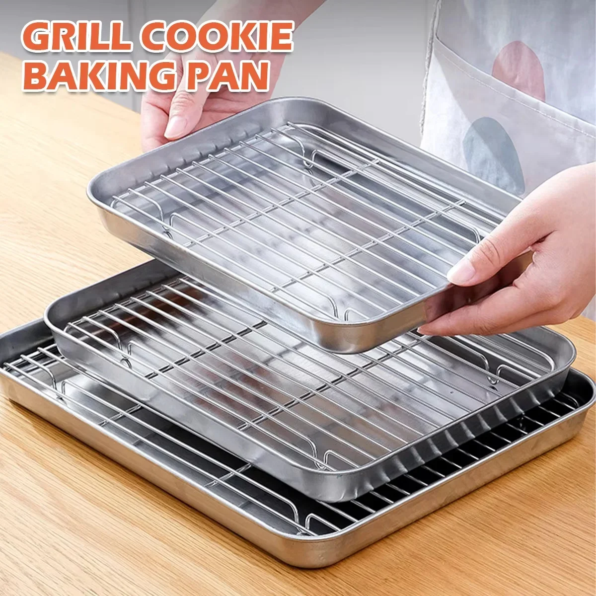 Stainless Steel Baking Pan Tra - Kitchen Baking Rack review and price