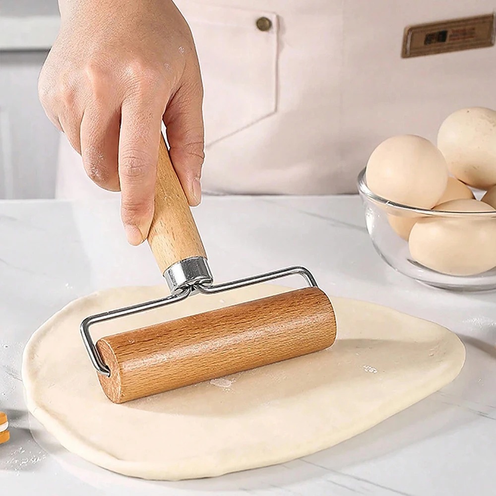 1Pc Wooden Rolling Pin Handhel - Kitchen Roller Baking review and price