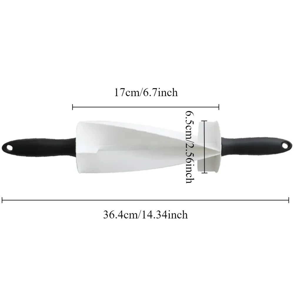 1pc Croissant Dough Cutter Pla - Kitchen Roller Baking review and price