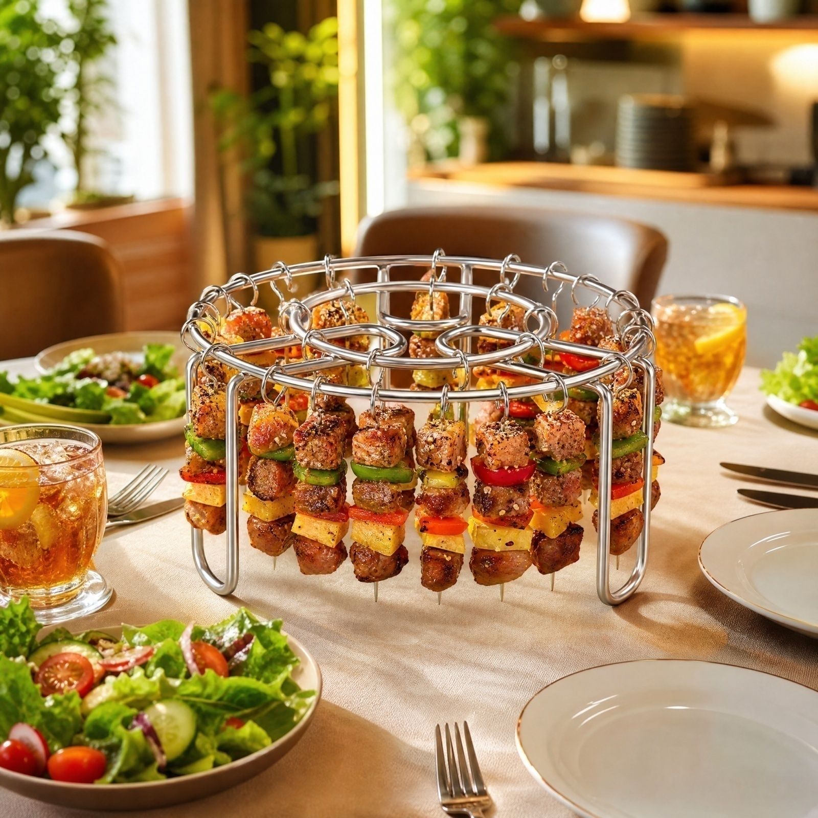 Kitchen Air Fryer Skewer Rack  - Kitchen Baking Rack review and price