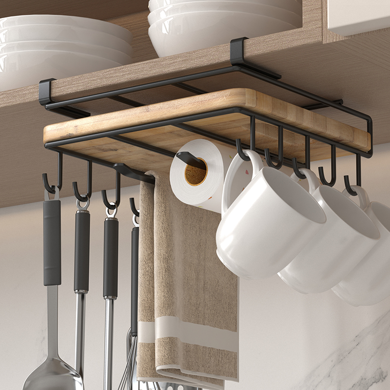 Kitchen Hanging Organizer Rack - Kitchen Uncle review and price