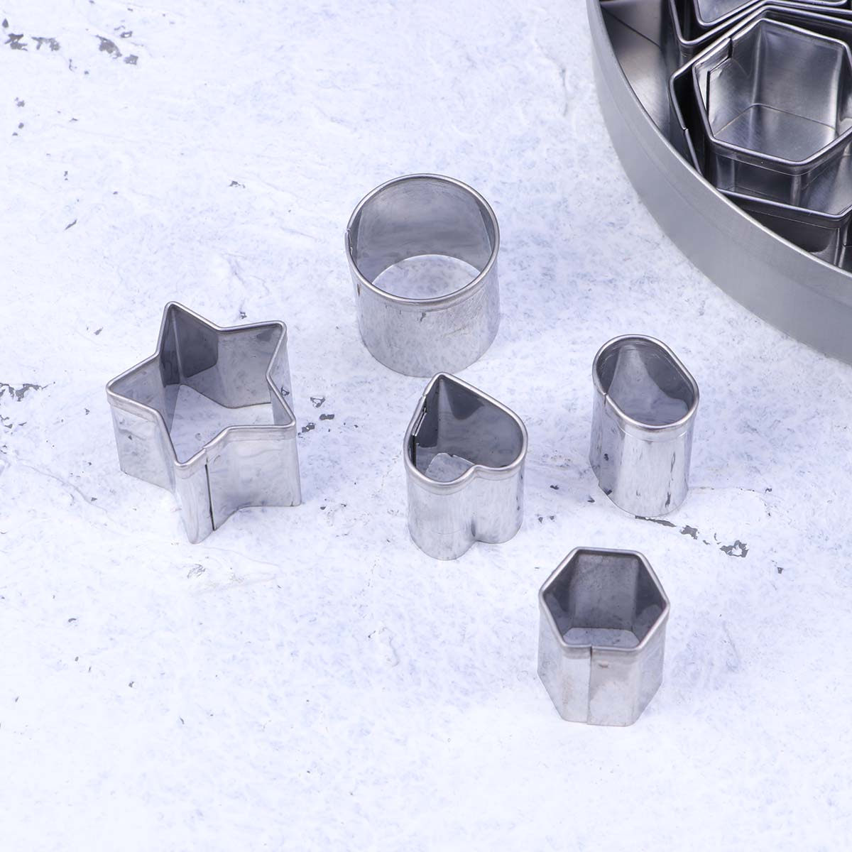24Pcs Cookie Cutters Set Stain - Baking Kitchen Set review and price