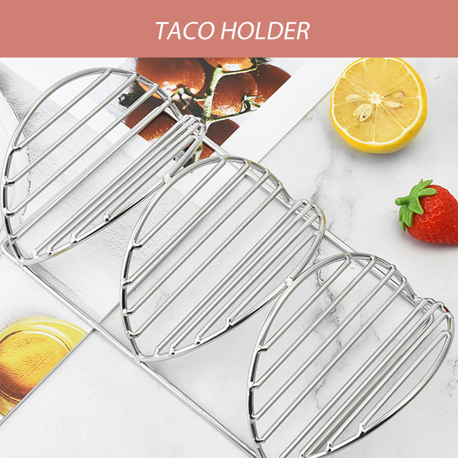 Taco Rack Stand Stainless Stee - Kitchen Baking Rack review and price