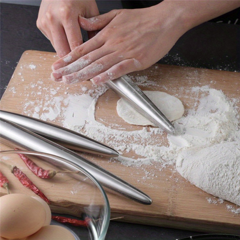 1Pc Stainless Steel Rolling Pi - Kitchen Roller Baking review and price