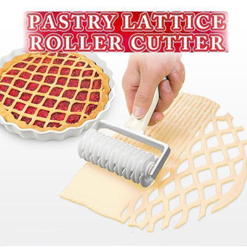 1pc,Pastry Lattice Roller Cutt - Kitchen Roller Baking review and price